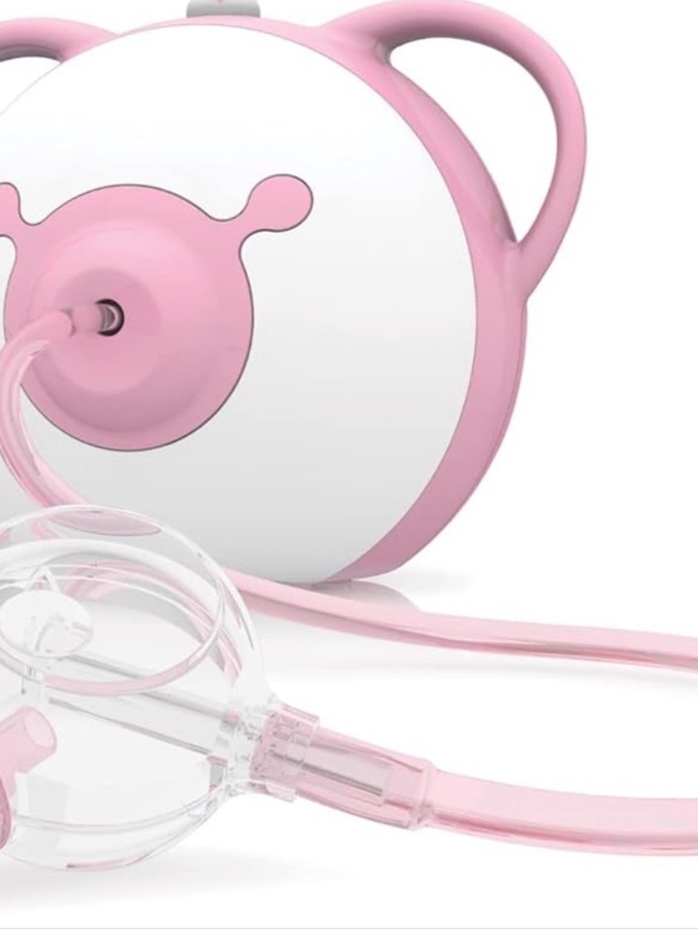 Nosiboo Pro Nasal AspiratorElectric Nose Sucker,Adjustable Suction Power (Pink)